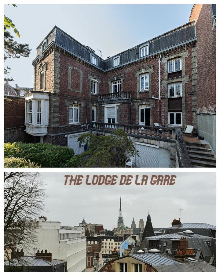 Lodge De La Gare Vue Cathedrale รูออง ภายนอก รูปภาพ